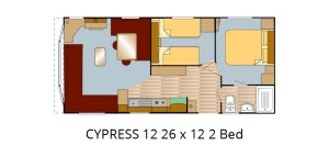 CYPRESS-12 26x12 2 Bed