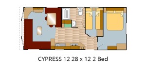 CYPRESS-12 28x12 2 Bed