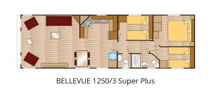 Belleveue 1250-3 Super Plus