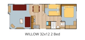 Willow 32x12 2 Bed