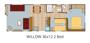 Willow 36x12 2 Bed
