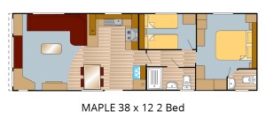MAPLE 38x12 2 Bed