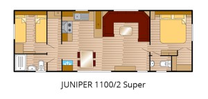 JUNIPER 1100 2 Bed Super
